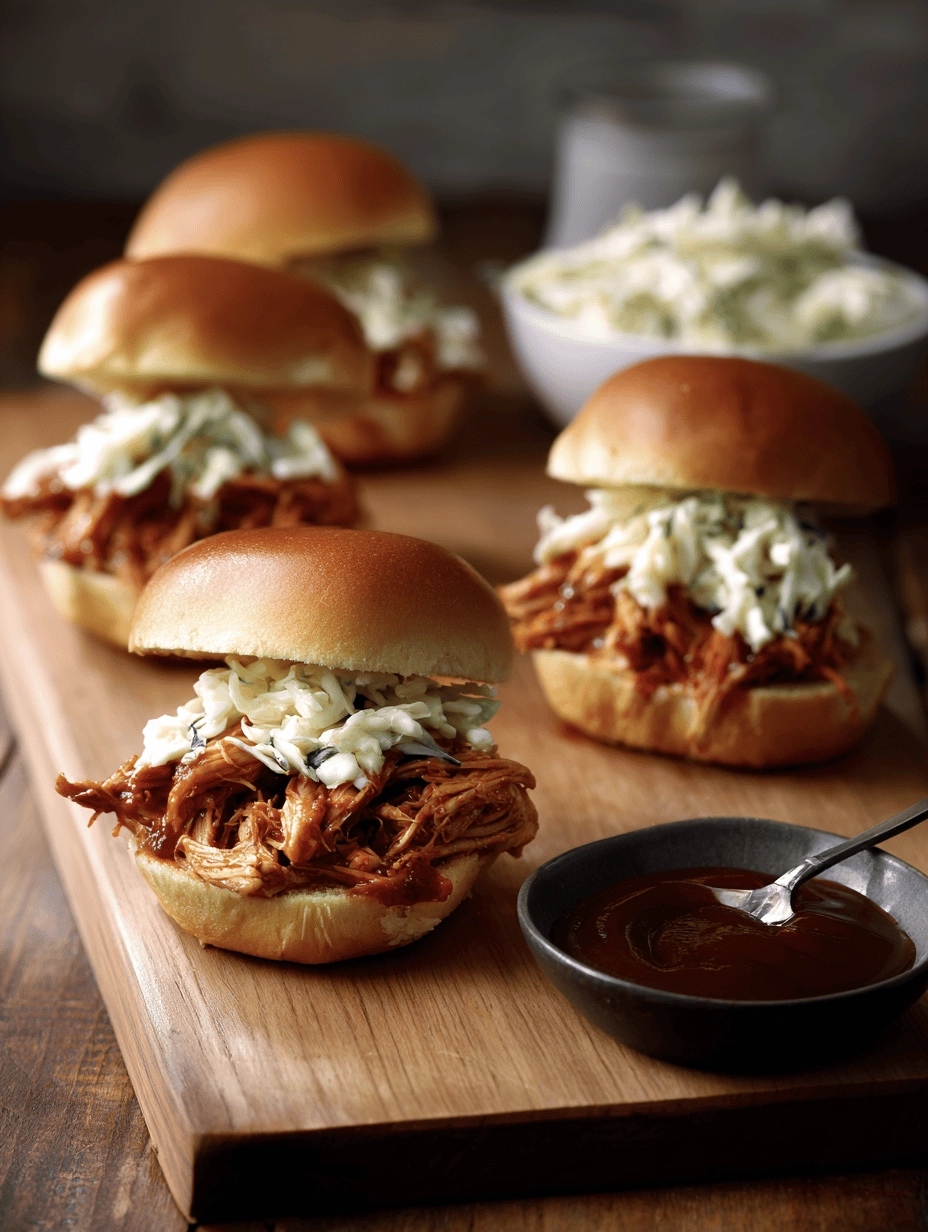 Crockpot BBQ Pulled Chicken Thighs for Easy Crowd-Feeding 5 BBQ Pulled Chicken Thighs 29