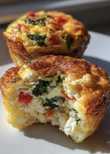 Cottage Cheese Egg Muffins 14