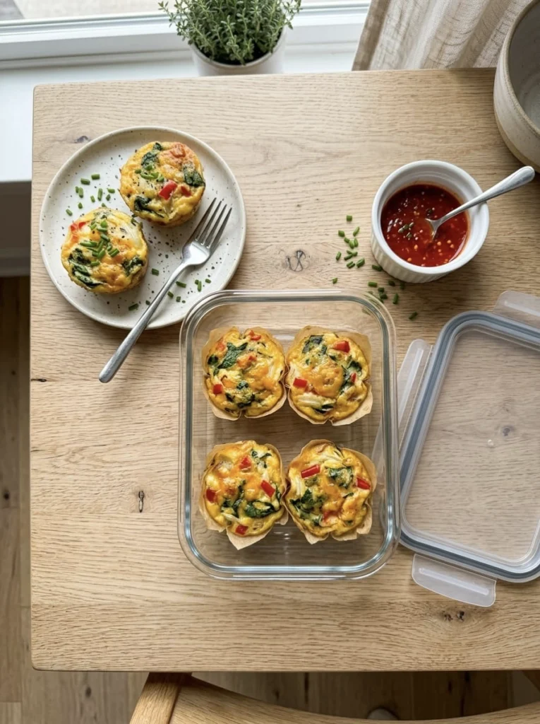 Cottage Cheese Egg Muffins - High Protein Make-Ahead Breakfast 3 Cottage Cheese Egg Muffins 8