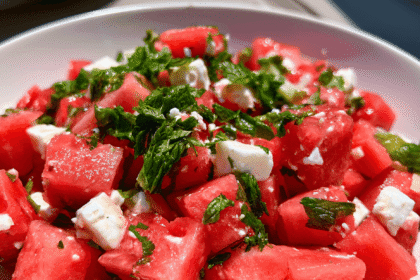 watermelon feta salad 13