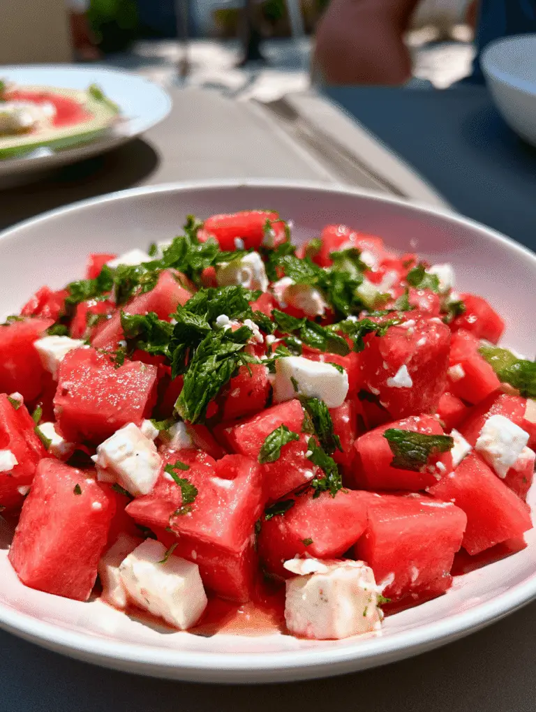 The Best Watermelon Feta Salad for Hot Summer Days 4 The Best Watermelon Feta Salad for Hot Summer Days
