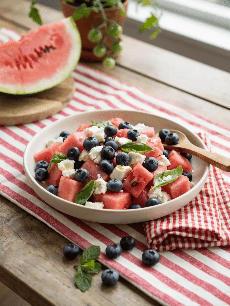 watermelon feta salad 3