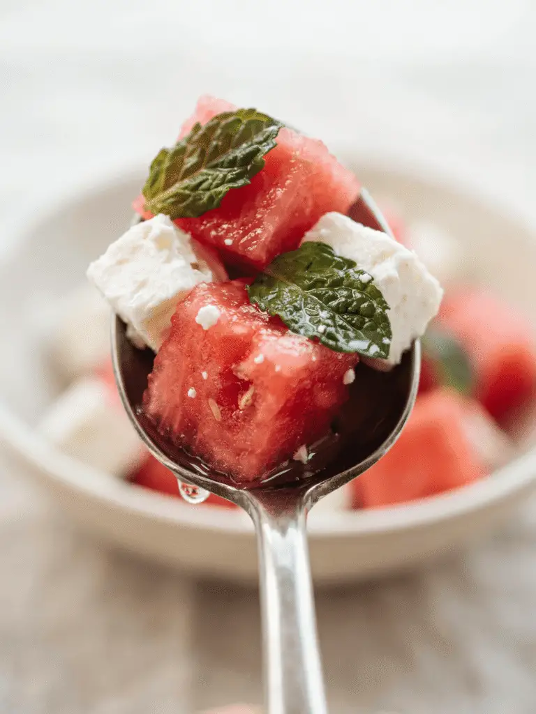 watermelon feta salad 5