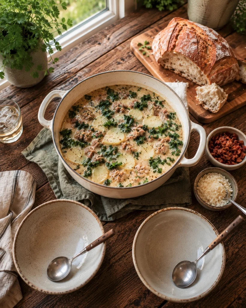 Irresistible Creamy Zuppa Toscana Soup 2 Creamy Zuppa Toscana Soup 1