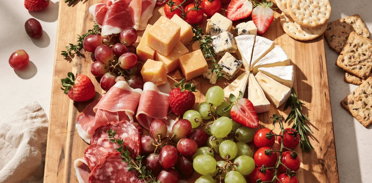 budget rustic grazing board 6