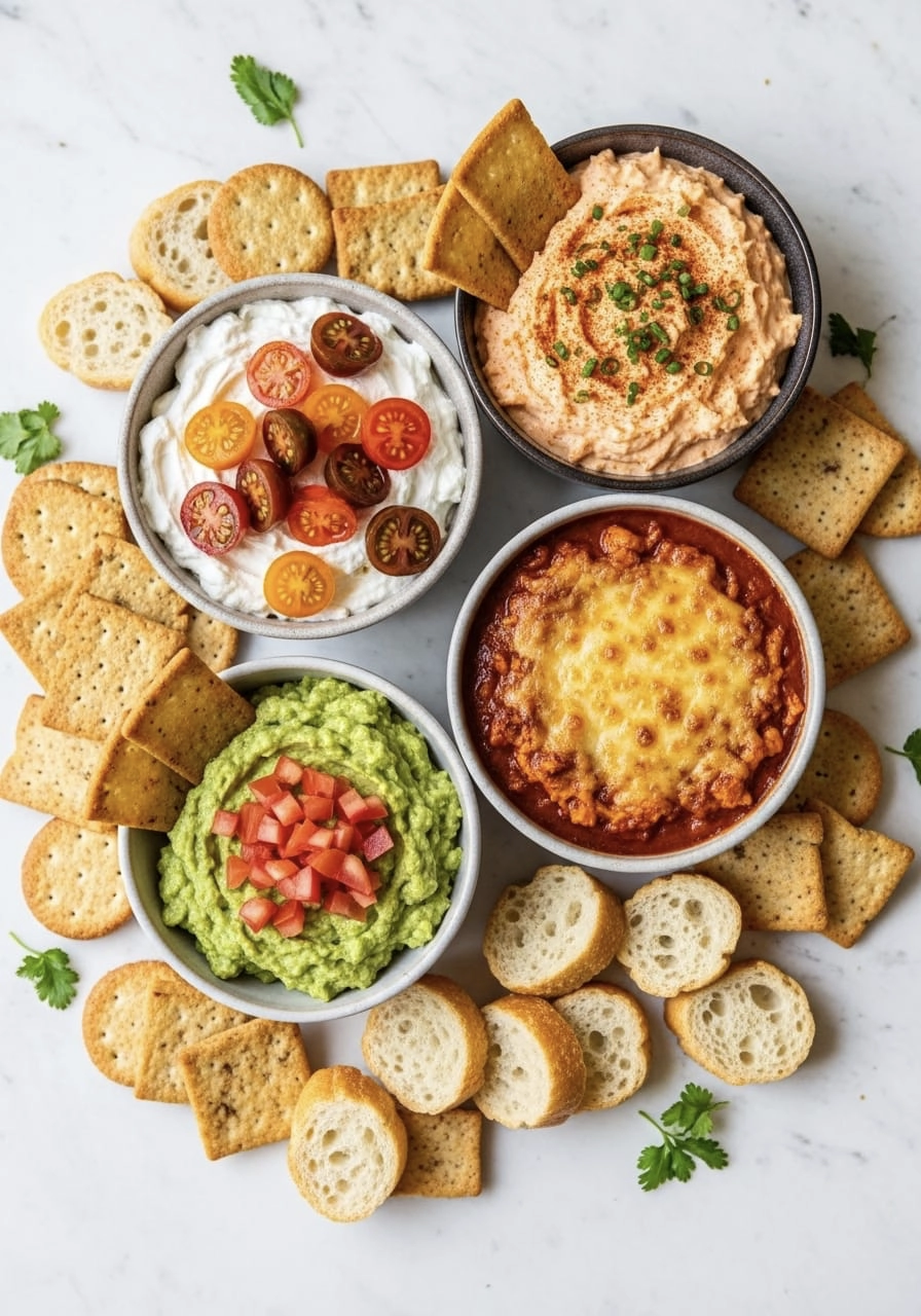 20 Easy Potluck Dishes That Always Get Devoured (and Come Home Empty) 11 Party dips roundup