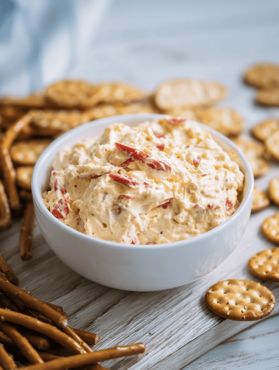 20 Easy Potluck Dishes That Always Get Devoured (and Come Home Empty) 7 Pimento cheese dip