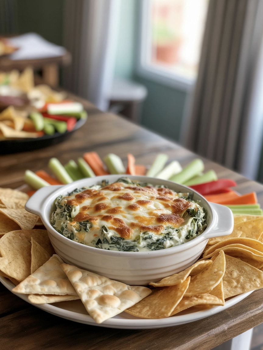20 Easy Potluck Dishes That Always Get Devoured (and Come Home Empty) 8 Spinach artichoke dip