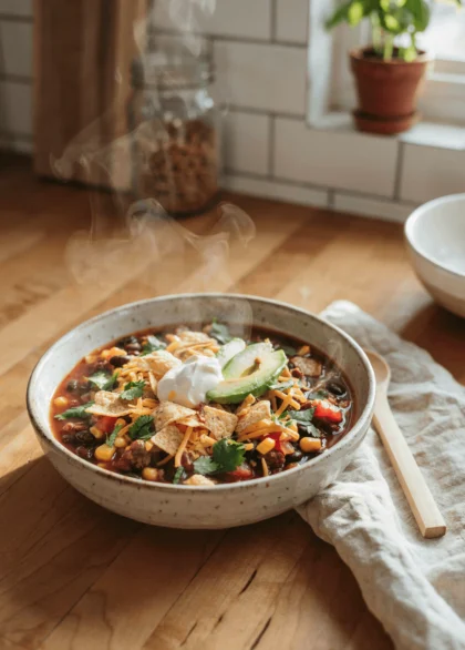 taco soup 5