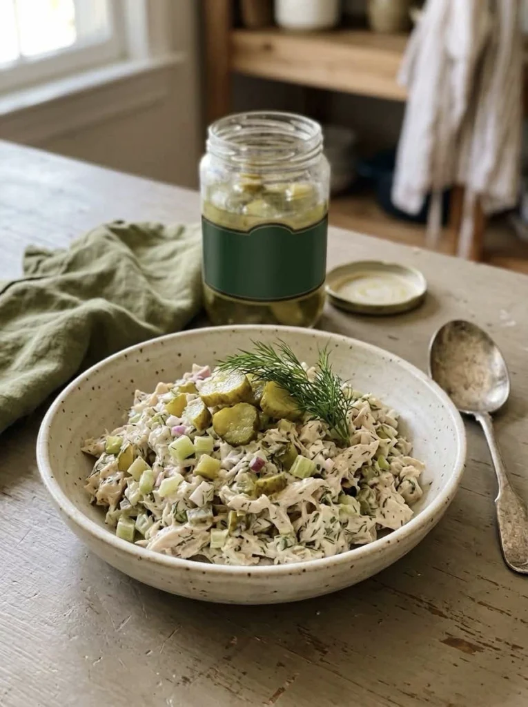 dill pickle chicken salad 3