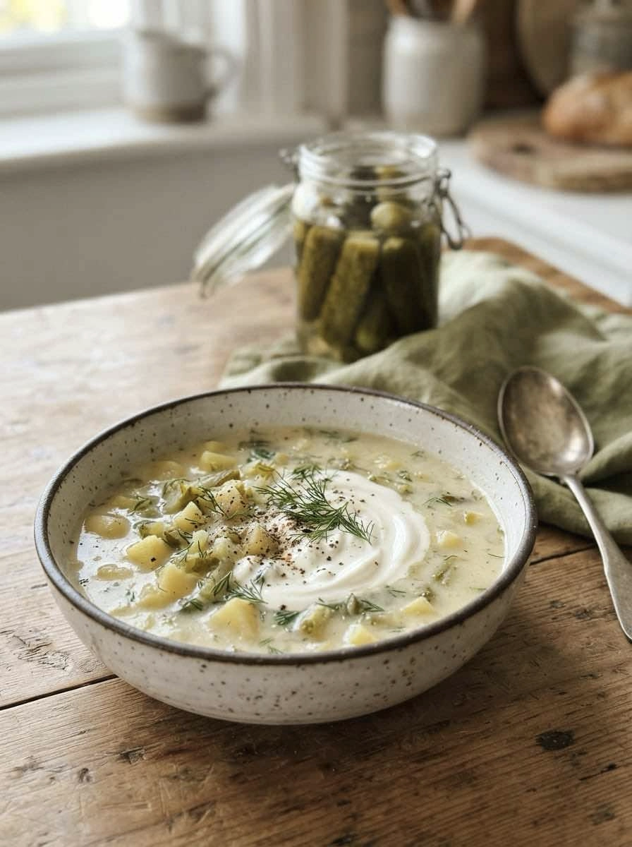 Dill Pickle Soup That Actually Tastes Like Pickles 4 dill pickle spoup 12