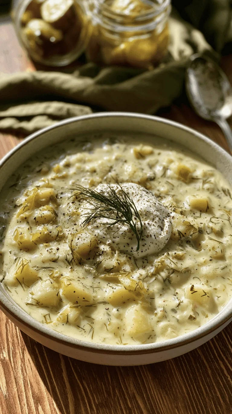 Dill Pickle Soup That Actually Tastes Like Pickles