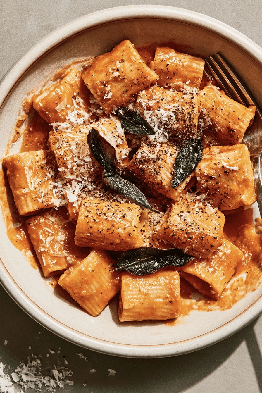 easy pumpkin pasta 100