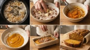 pumpkin banana bread 1