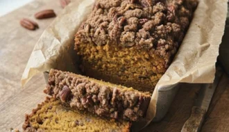 pumpkin banana bread 7