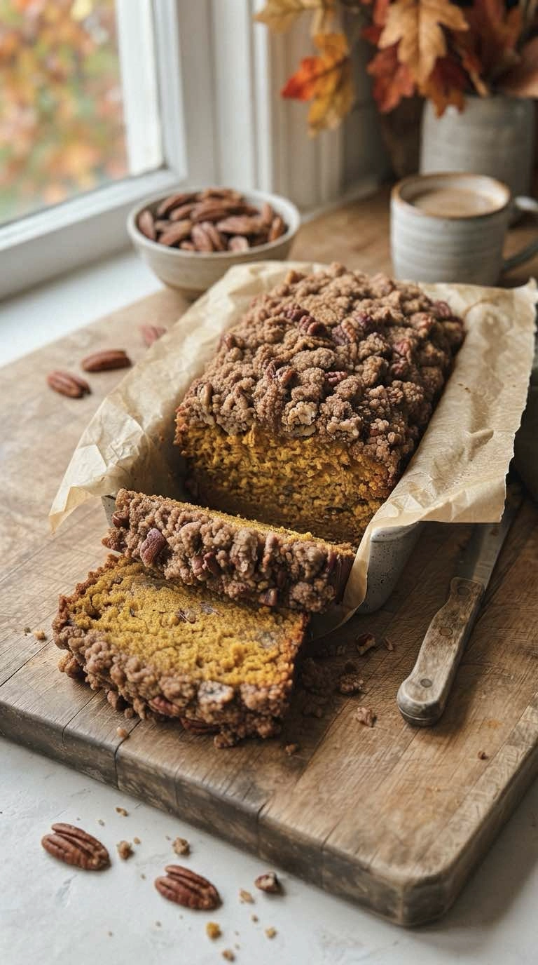 pumpkin banana bread 7