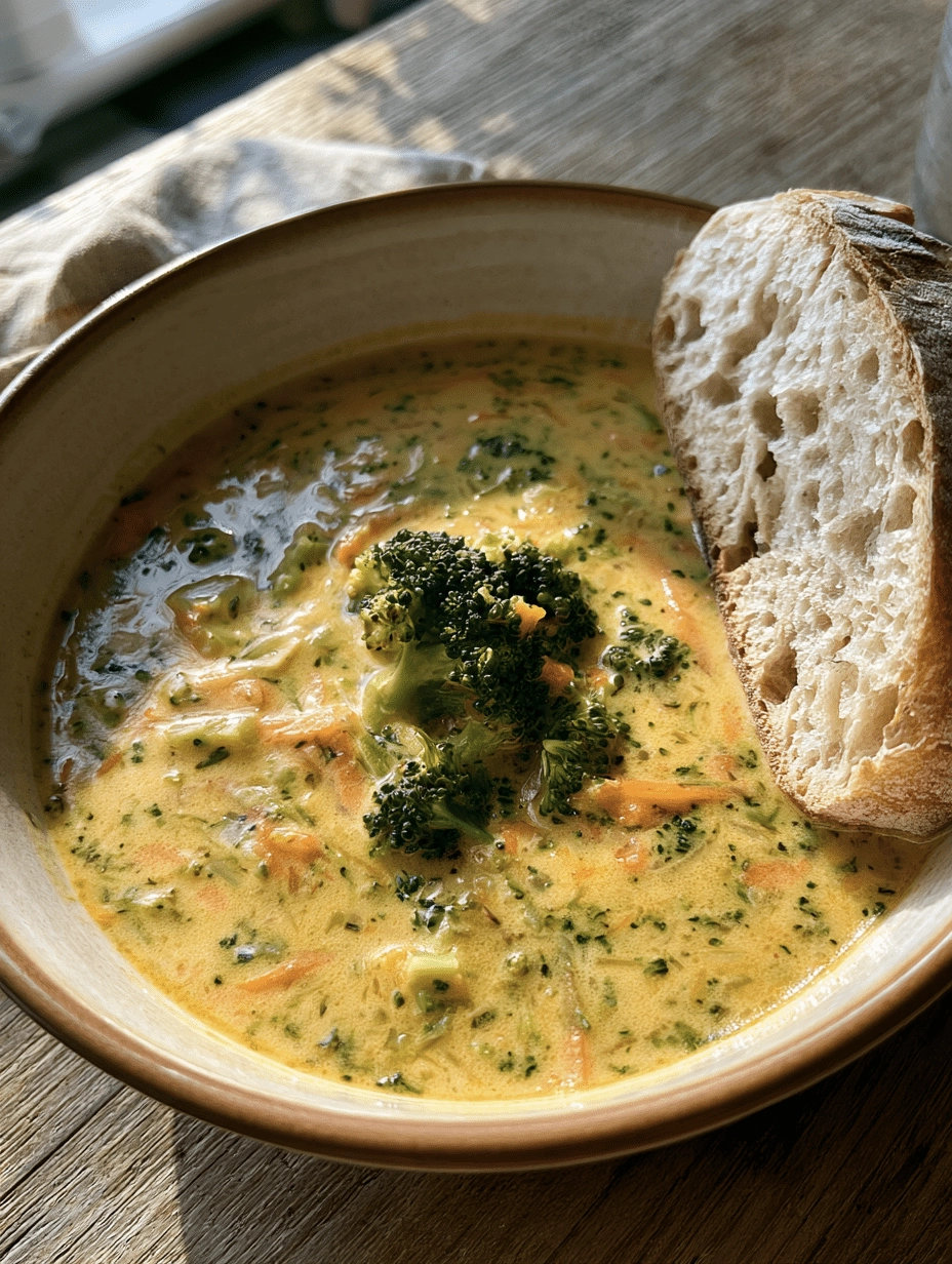 Loaded Broccoli Cheddar Soup for Cheese Lovers 7 broccoli cheddar soup 7