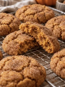 Brown Butter Pumpkin Snickerdoodle Cookies (Soft and Chewy) 9 pumpkin snickerdoodle 21